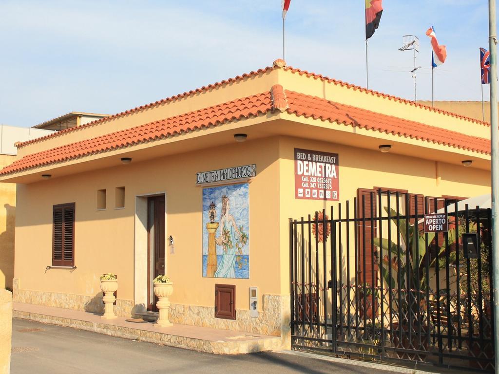 Demetra Malophoros Acomodação com café da manhã Marinella di Selinunte Exterior foto